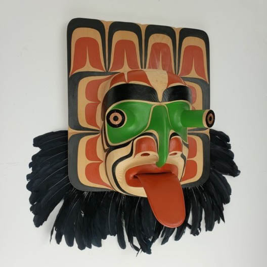 Sea Eagle Mask by First Nations carver Karver Everson