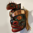 Sea Monster or Yagis with Sculpin Mask by Kwakwaka'wakw Master Carver Bill Henderson