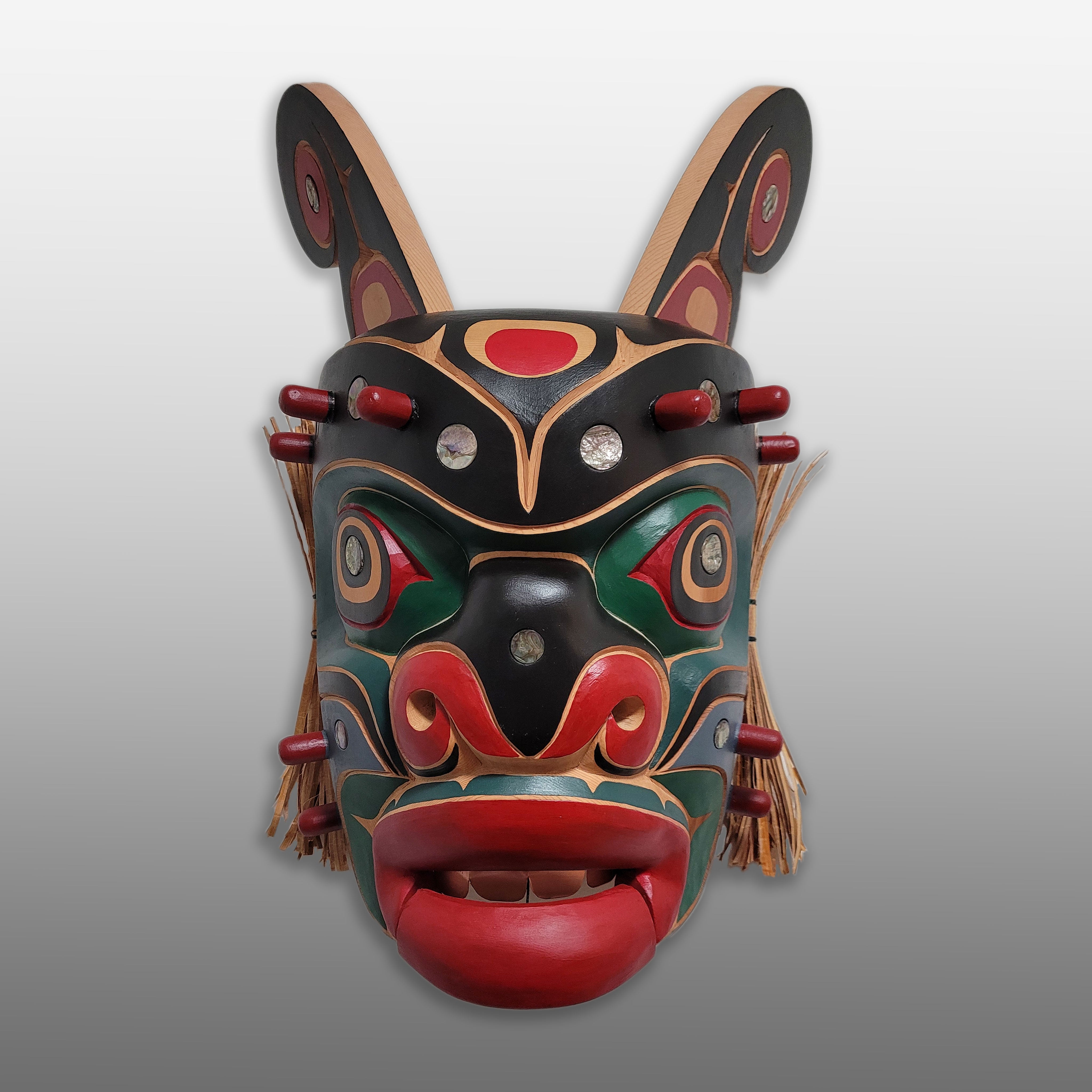 Sea Monster or Yagis Mask by Kwakwaka'wakw Master Carver Bill Henderson