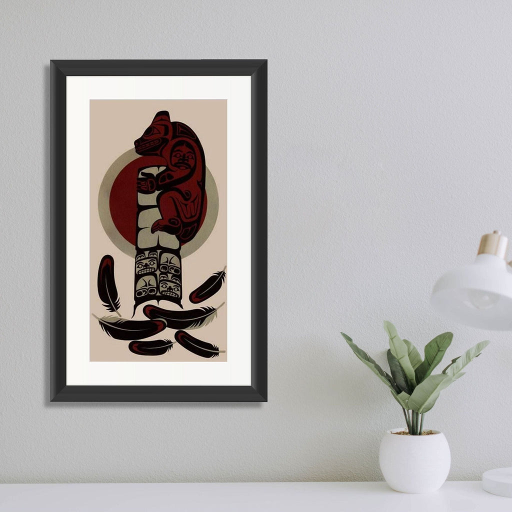 Bear Mother Limited Edition Print by Haida artist April White