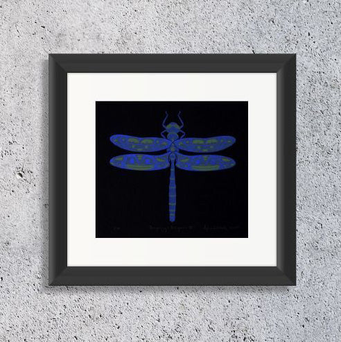 Dragonfly Limited Edition Print by Haida artist April White