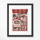 Bentwood Box Limited Edition Print by Coast Salish artist Rande Cook