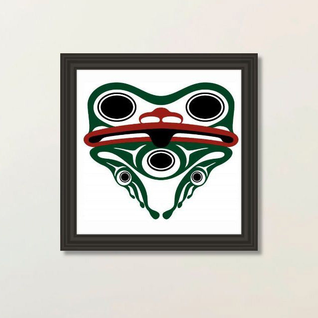Frog Dance Limited Edition Print by Tsimshian artist Roy Vickers