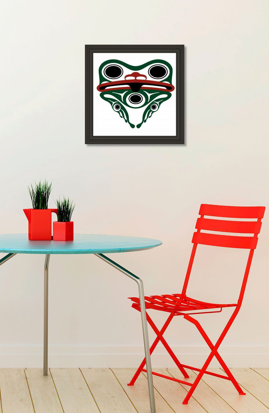 Frog Dance Limited Edition Print by Tsimshian artist Roy Vickers