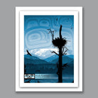 First Nations Eagle Nest Print by Komoks artist Andy Everson