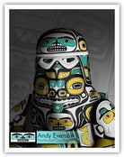 Star Wars Limited Edition Print by Komoks artist Andy Everson