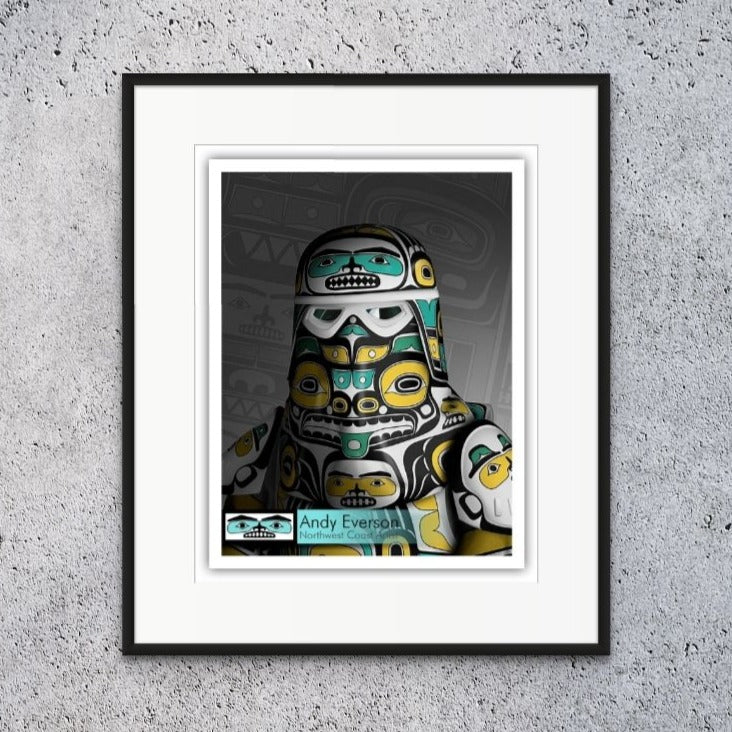 Star Wars Limited Edition Print by Komoks artist Andy Everson