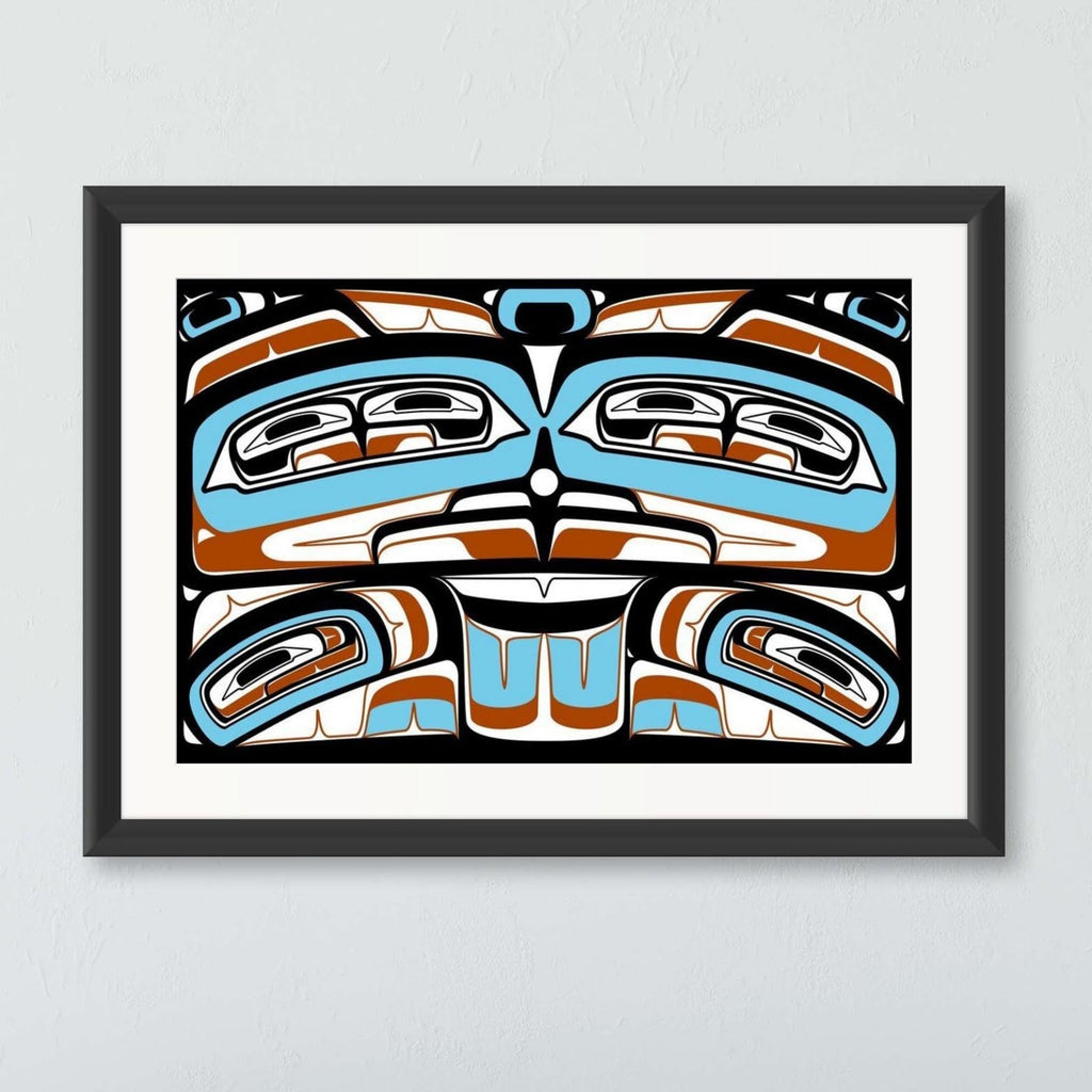 Raven Chest Limited Edition Print by Tsimshian artist Roy Vickers