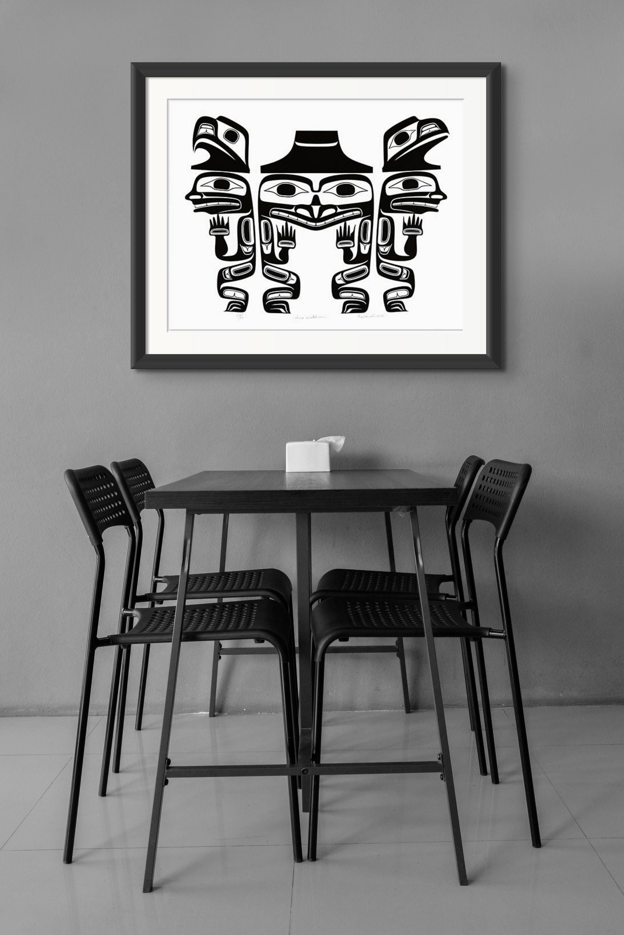 Watchmen Limited Edition Print by Haida artist Reg Davidson