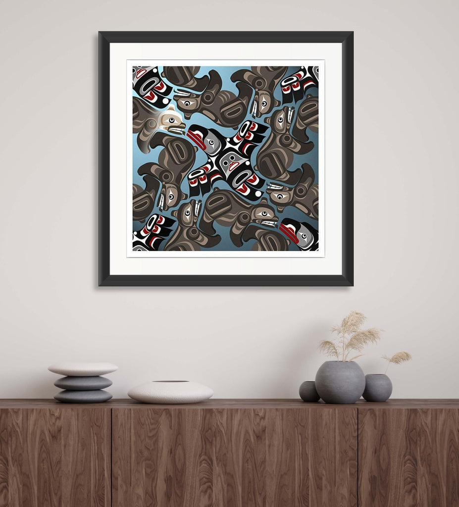 Transcendence Limited Edition Print by First Nations artist Andy Everson