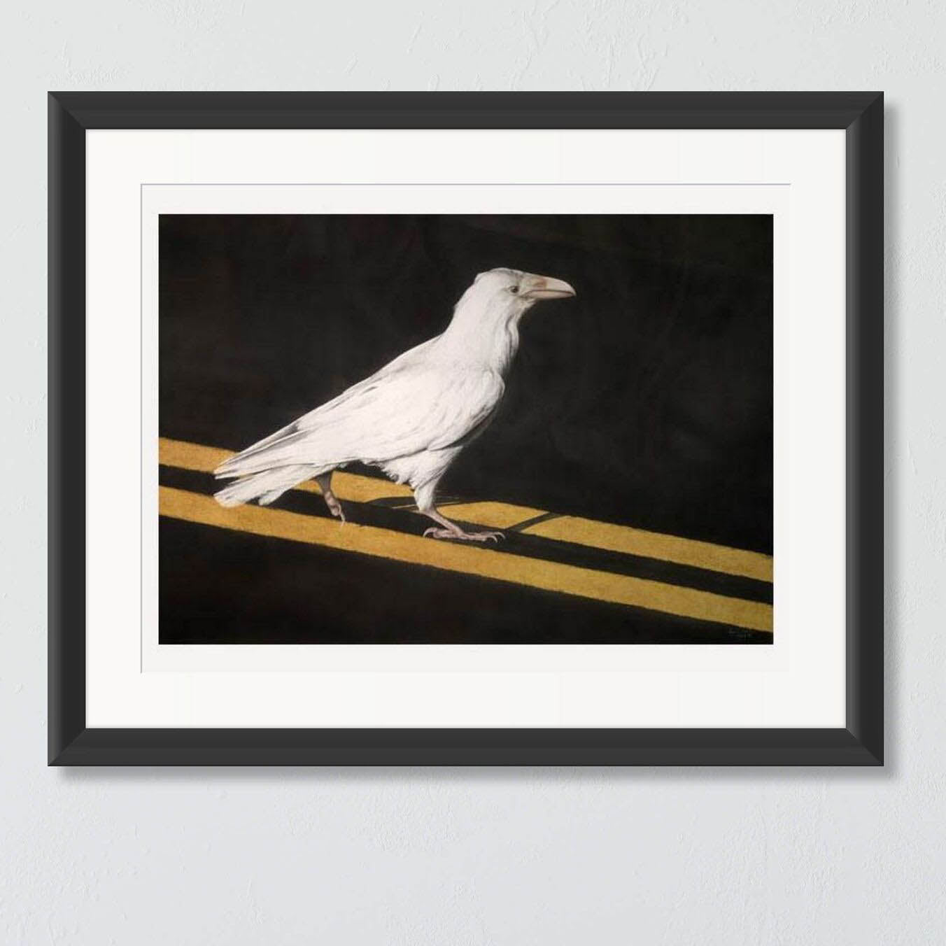 White Raven Limited Edition Print by Haida artist April White