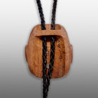 Carved Wood Wild Woman or Tsonoqua Pendant by Kwakwaka'wakw artist Stephen Bruce